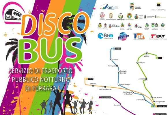 Eventi Comacchio - discobus  Ferrara - comacchio lidi