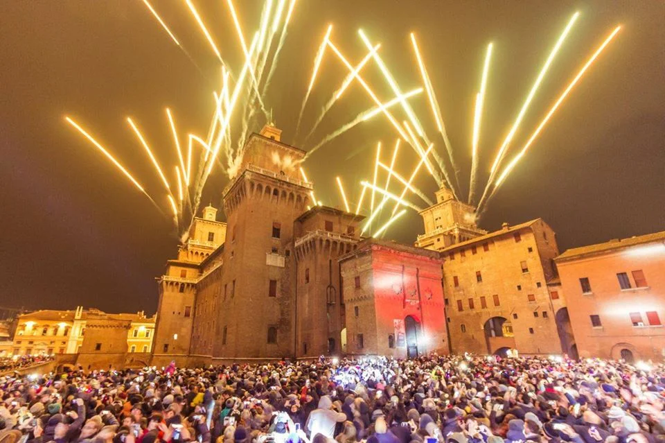 Incendio del Castello Estense - Ferrara